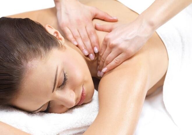 Manual massage process for cervix